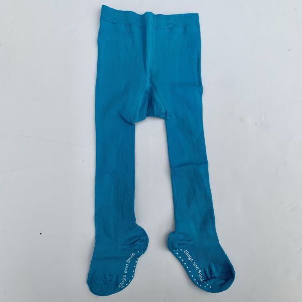 Slugs & Snails Plain Turquoise Tights