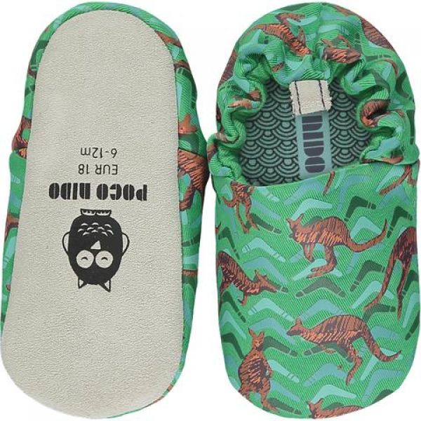 Poco Nido Green Kangaroo Shoes