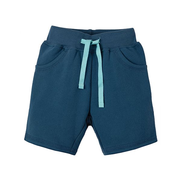 Frugi Little Samson Marine Blue Shorts